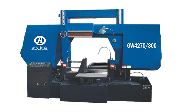 东乡GW4270/800双柱龙门卧式带锯床